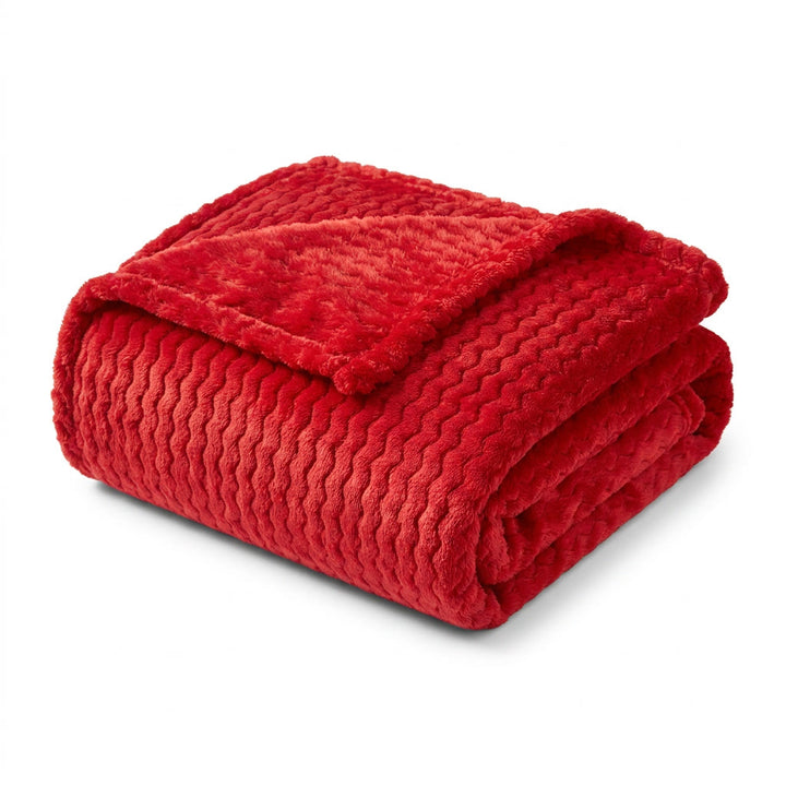 Luxurious Textured Snuggle Throw Blanket
