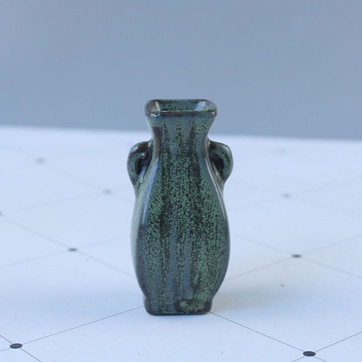Elegant ceramic vase with artistic design