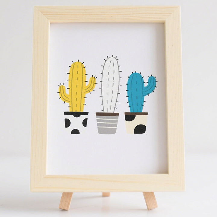 Decorative Cactus Art Print Frame