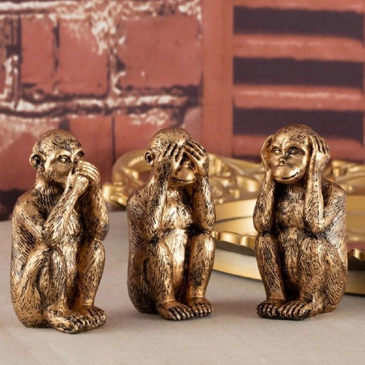 Decorative Three Wise Monkeys Figurine
