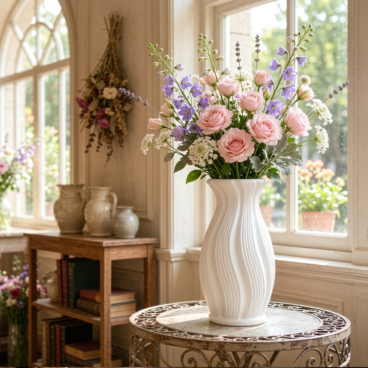 Decorative Abstract Wave Vase