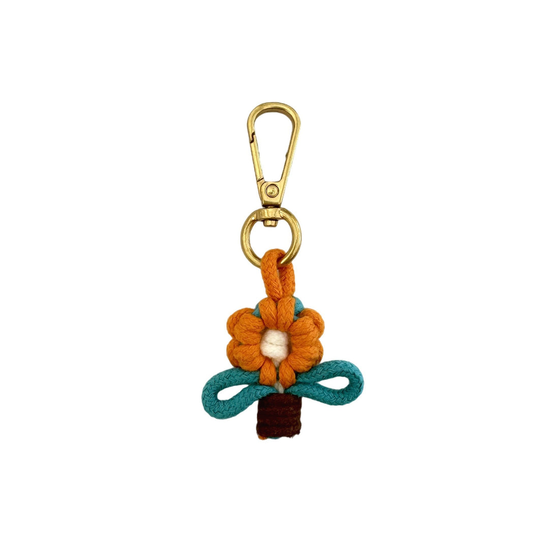 Decorative Floral Keychain