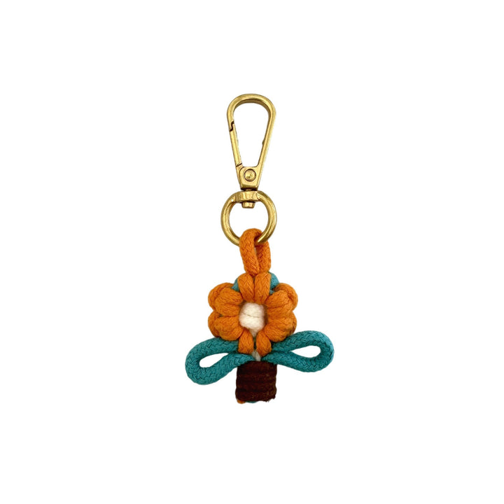 Decorative Floral Keychain