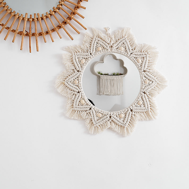 Macrame Wall Mirror