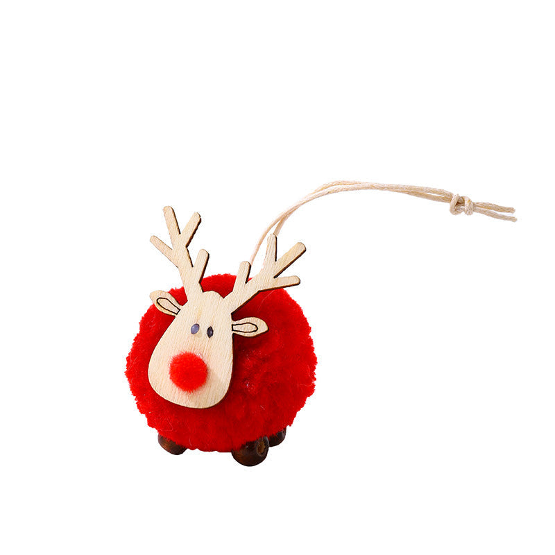 Festive Reindeer Decoration Figure