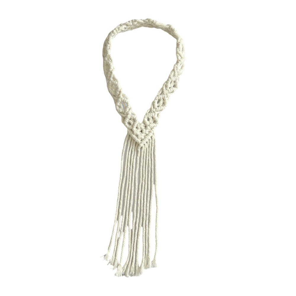 Macrame Decorative Wall Hanging Organizer