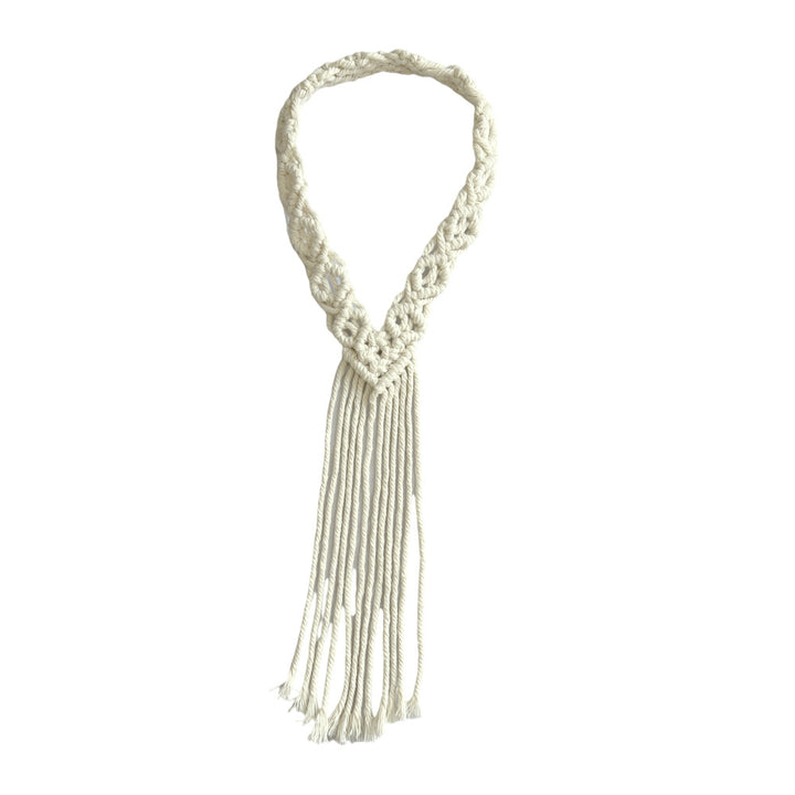 Macrame Decorative Wall Hanging Organizer