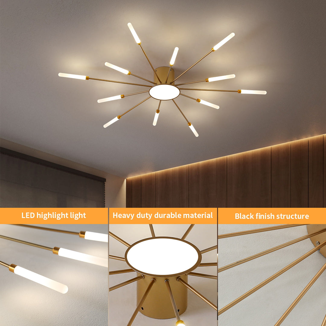 More Modern Minimalist Chandelier