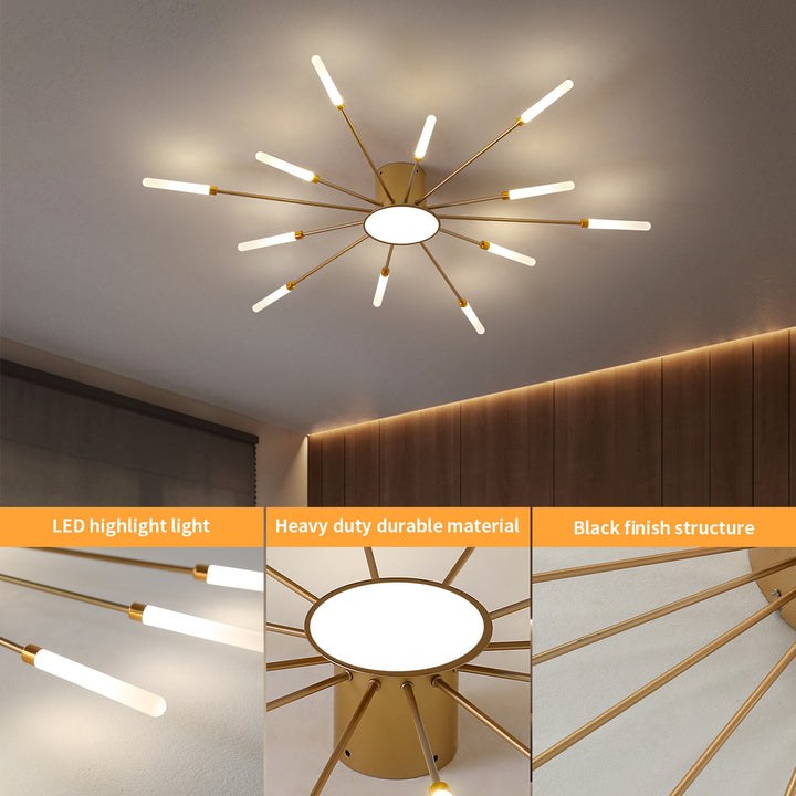 More Modern Minimalist Chandelier