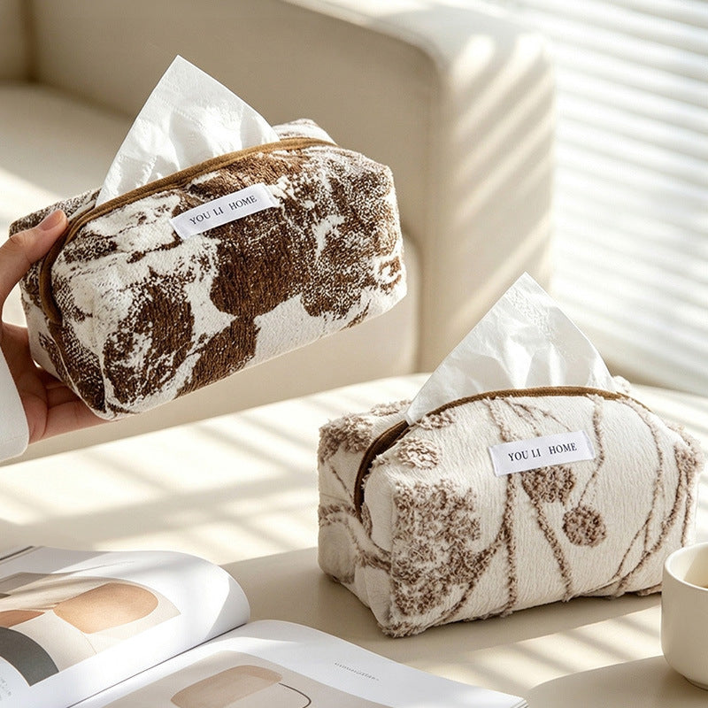 Decorative Tissue Box Cover for Office Desk Decor