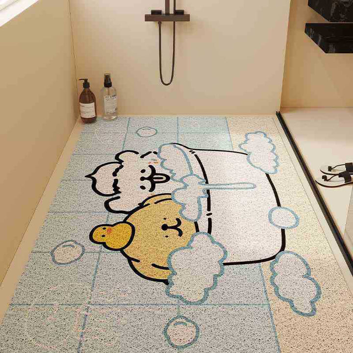Cartoon Character Themed Bath Mat Avarnia