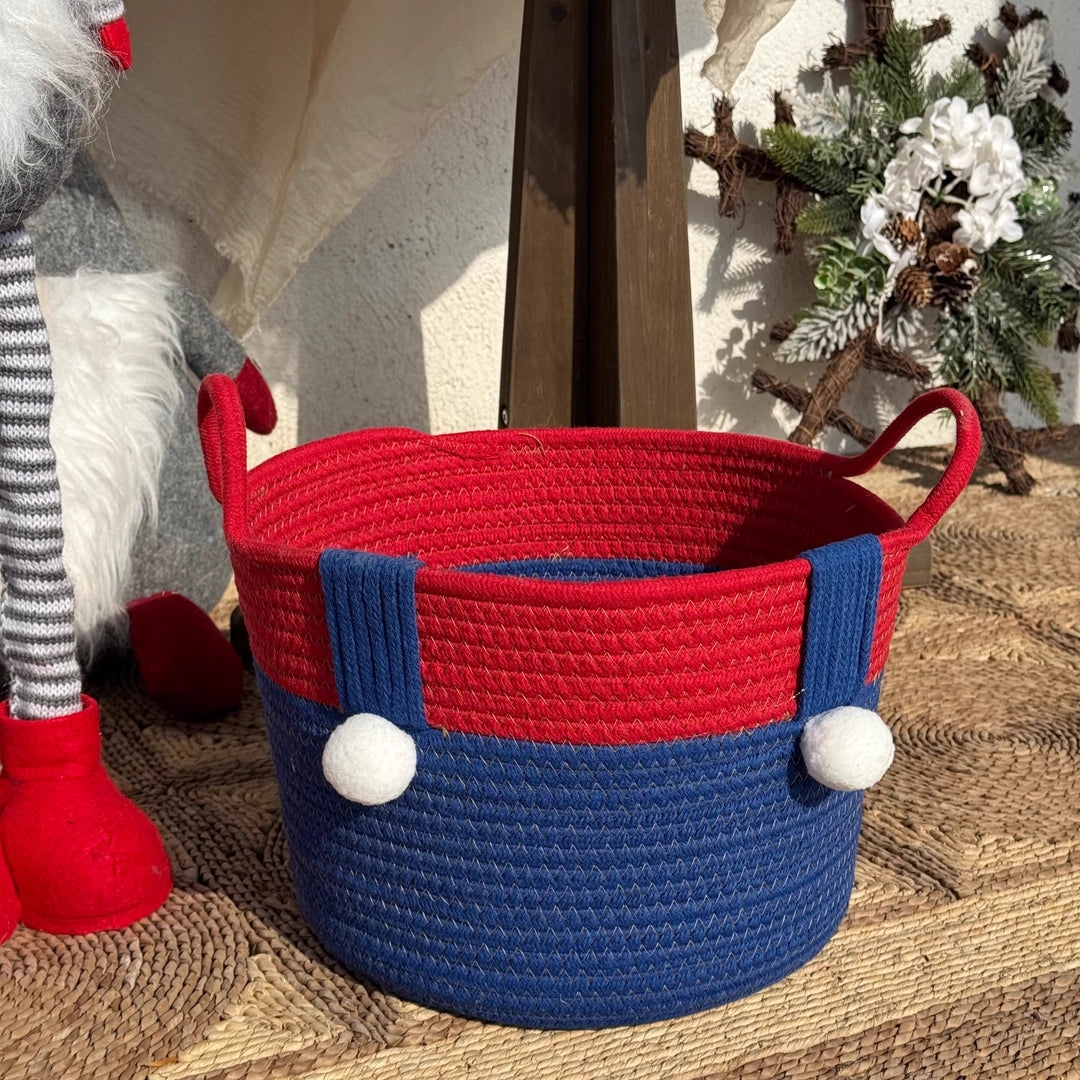 Playful Handmade Storage Basket