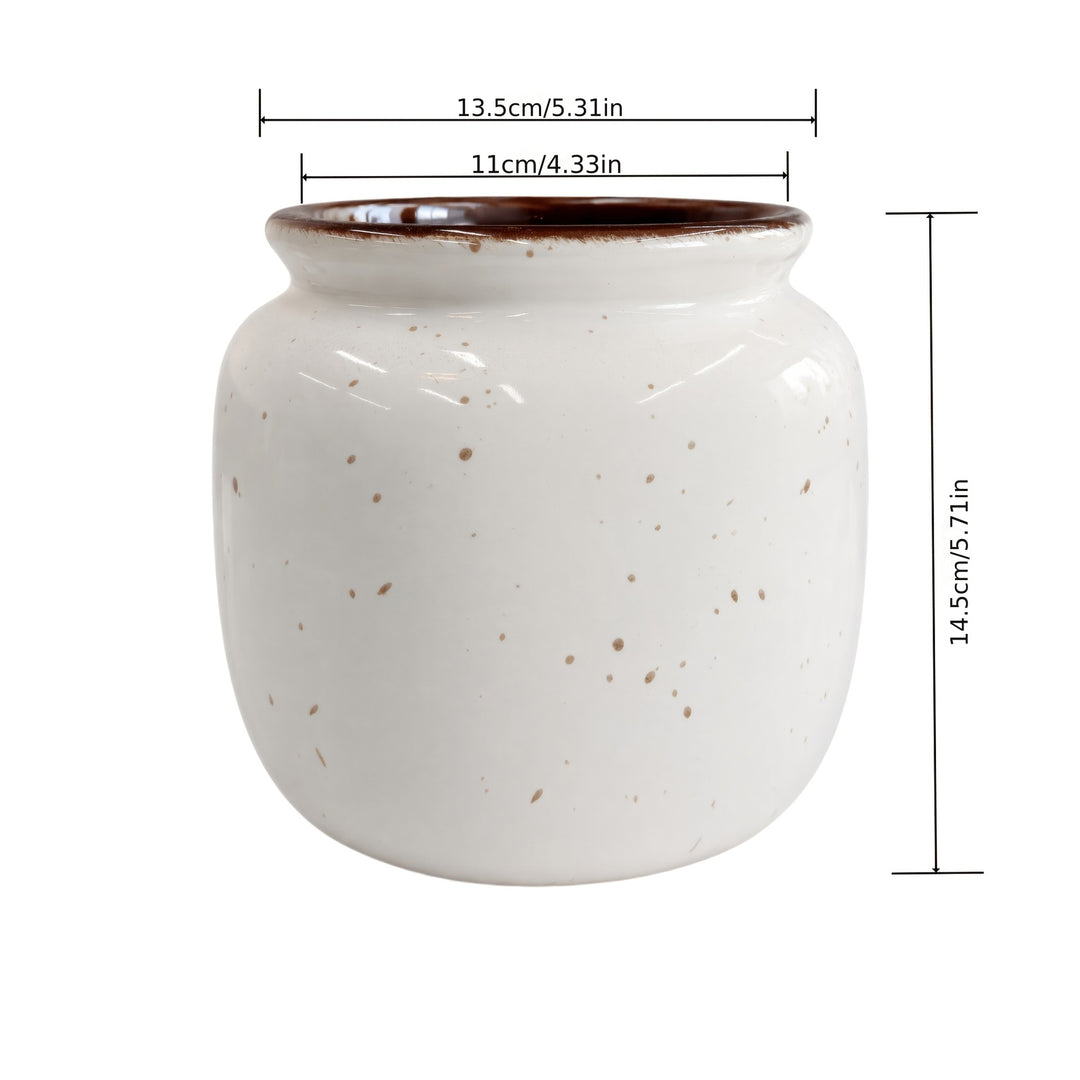 Decorative ceramic flower vase