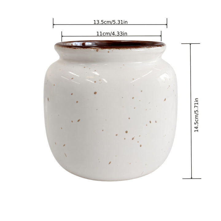 Decorative ceramic flower vase