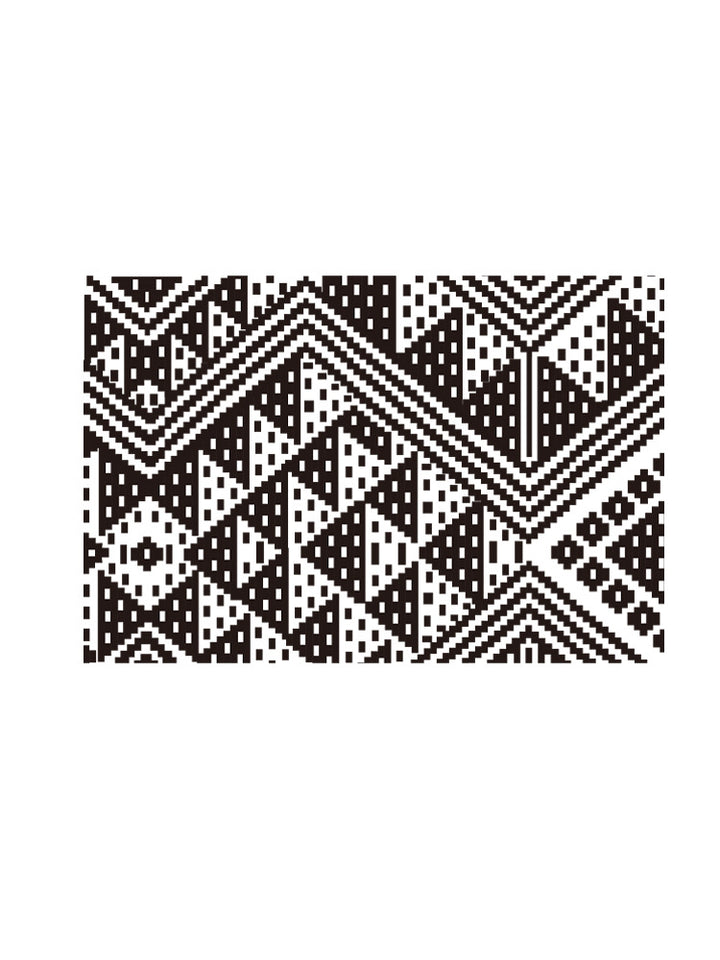 Washable tablecloth with circular retro print and PVC coating