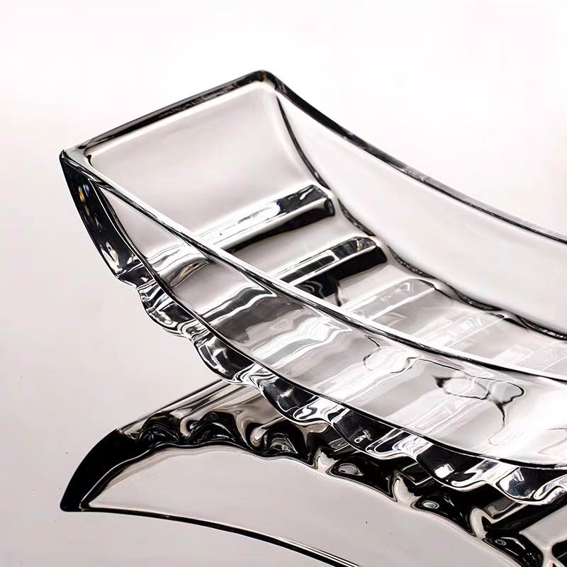 Elegant Decorative Glass Centerpiece
