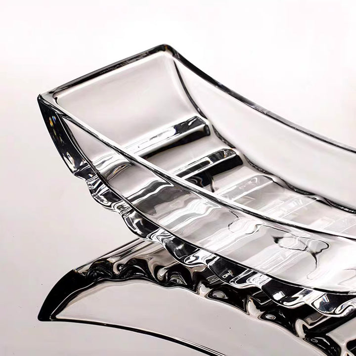 Elegant Decorative Glass Centerpiece