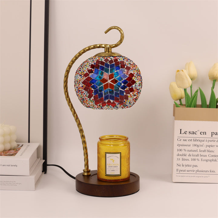 Mosaic Glass Table Lamp