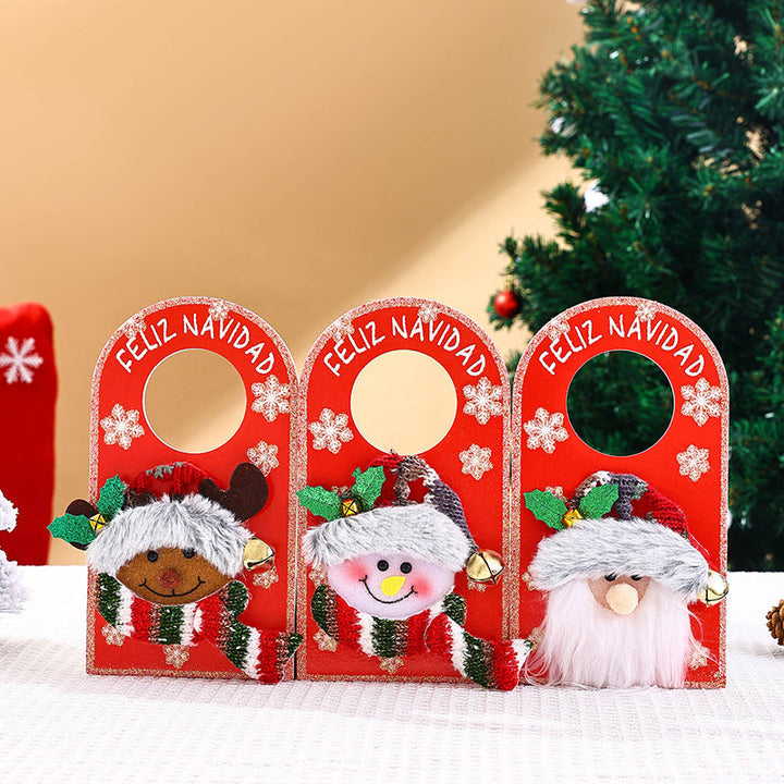 Decorative Christmas decor door sign