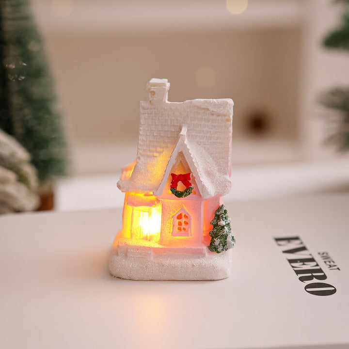 Illuminated Christmas village House Decor