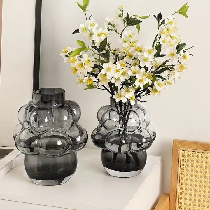Artistic Cloud Shaped Glass Vase