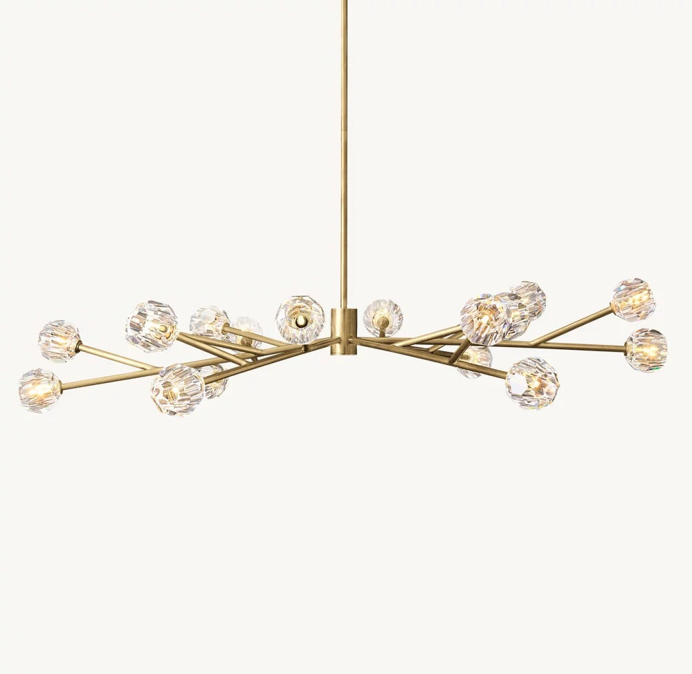Modern flower chandelier