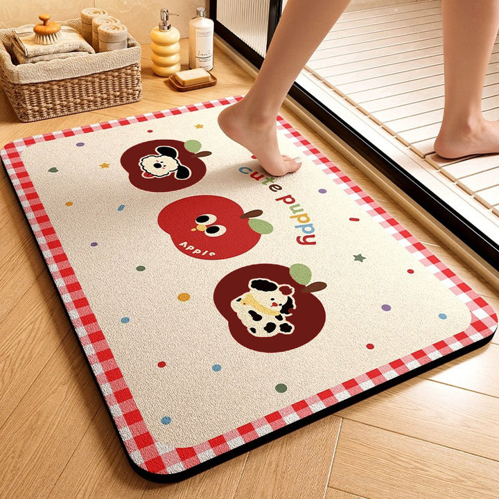 Cute Animal-Themed Memory Foam Bath Mat Avarnia