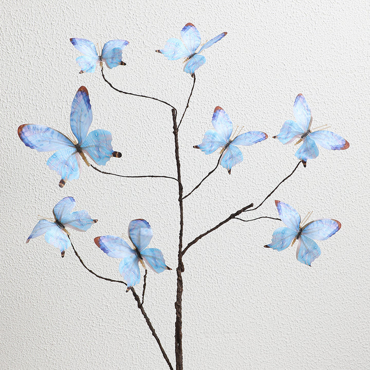 Decorative wall decoration with butterflies
