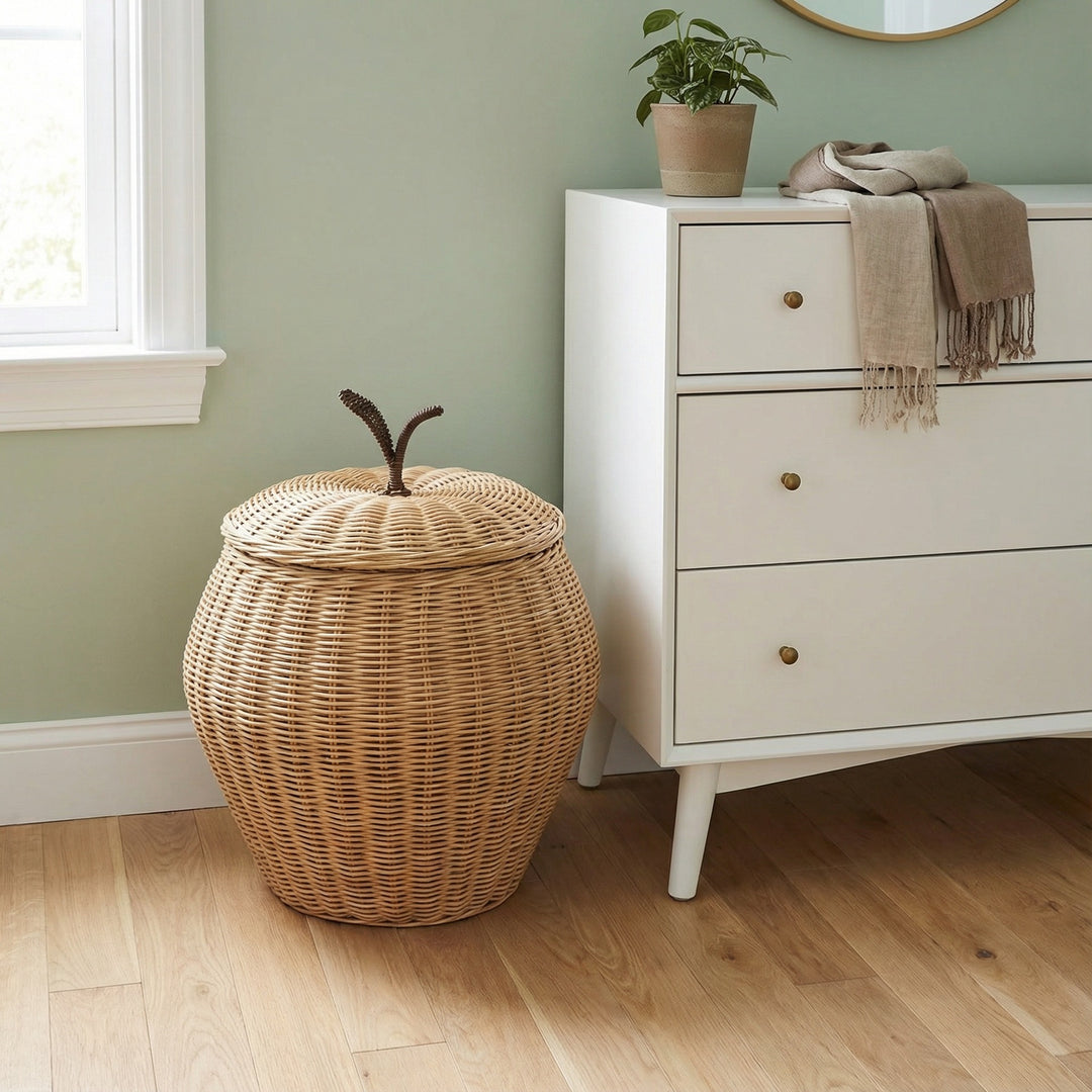Decorative storage basket