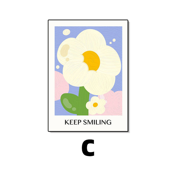 Floral Greeting Wall Art