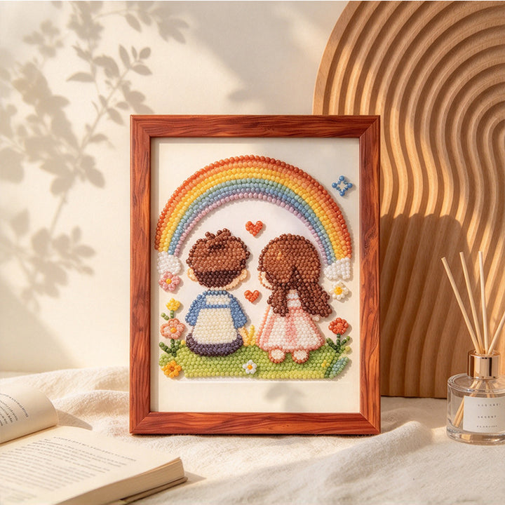 Playful Character Art Frame