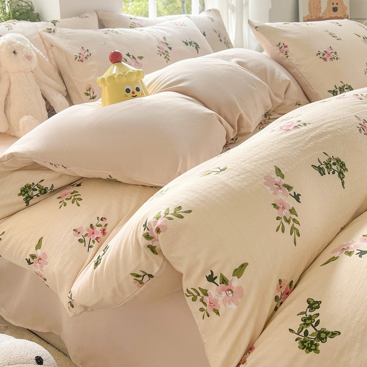 Soft Cotton Cartoon Bedding Set