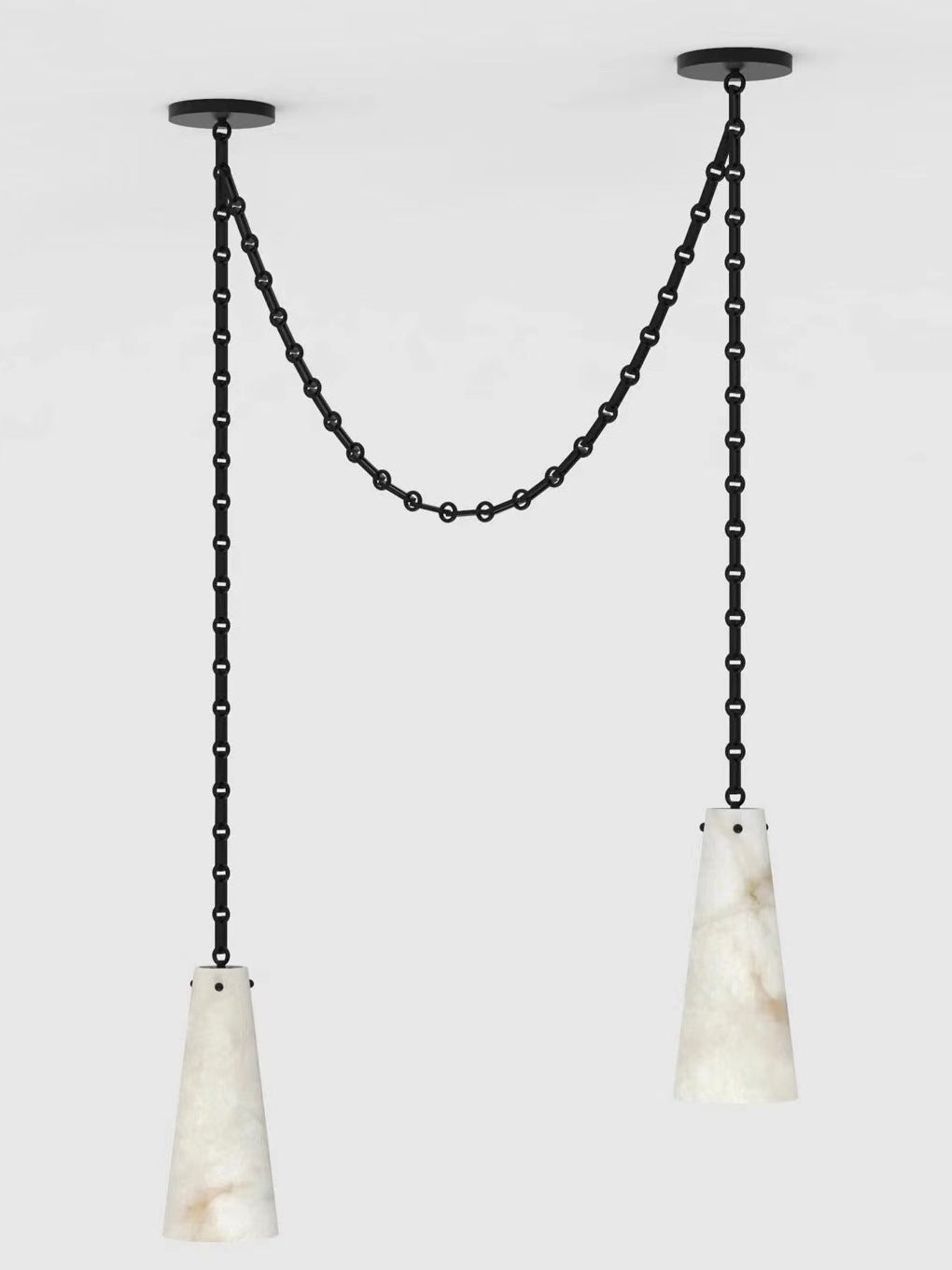 Modern industrial pendant light