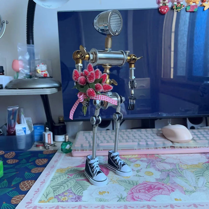 Artistic reading table lamp