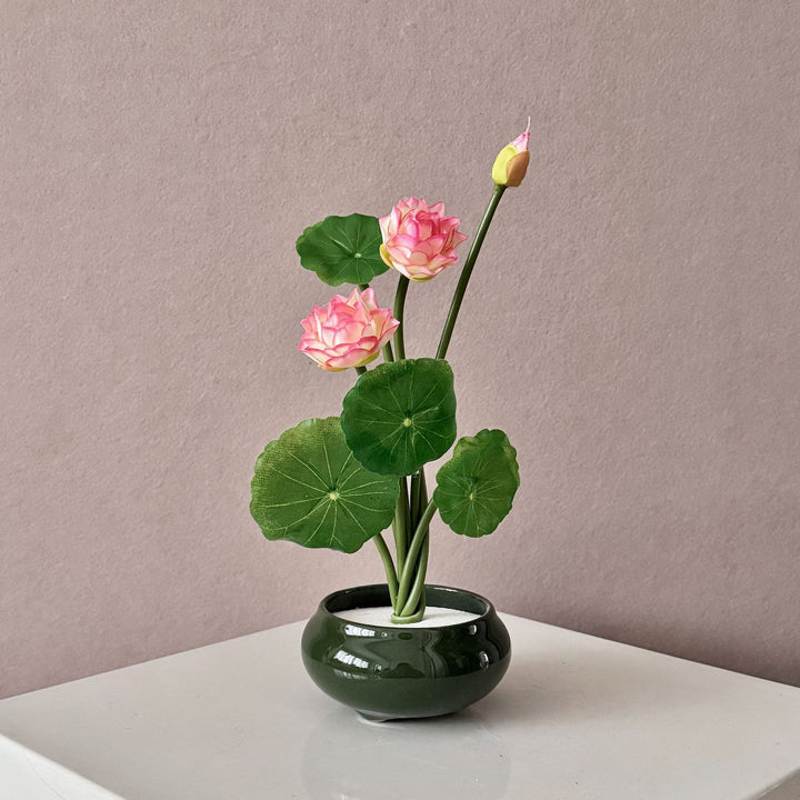 Artificial Lotus Flower Bouquet