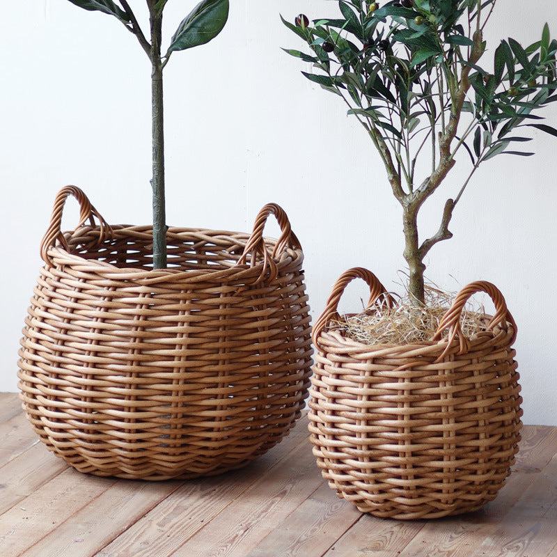 Handcrafted storage basket