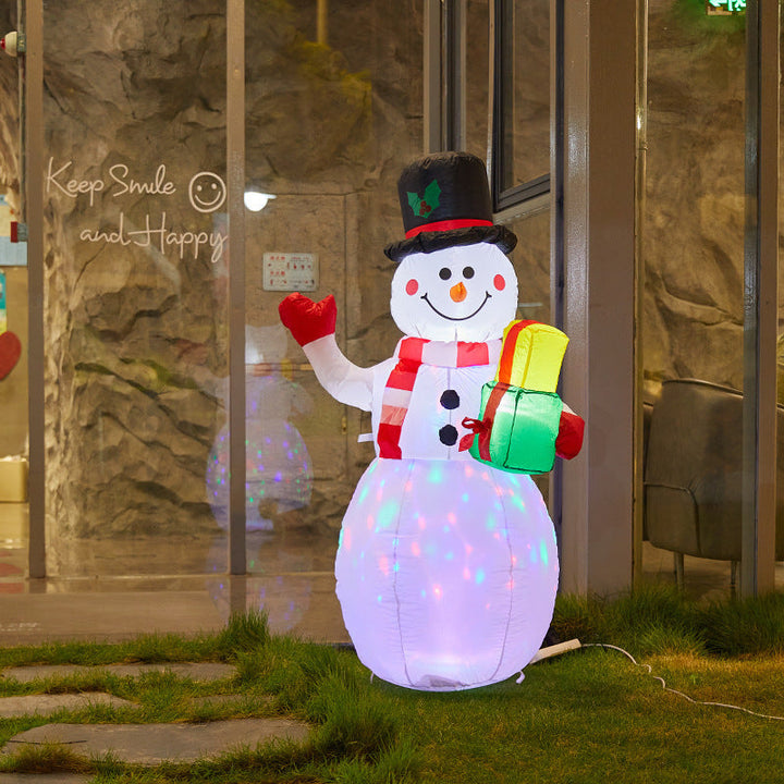 Funny Santa Climbing Figure