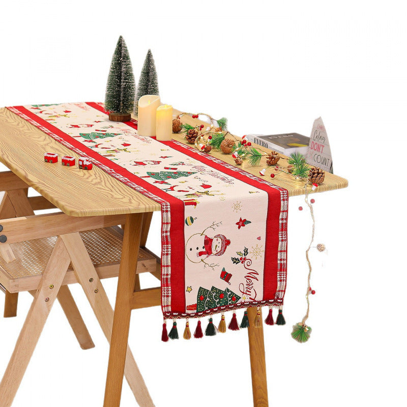 Festive table runner