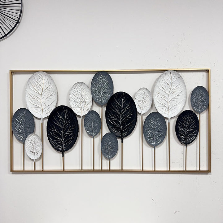 Decorative Metal Leaf Wall Art Sculpture