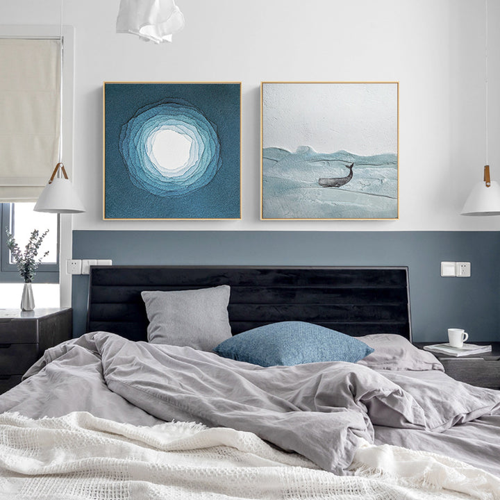 Abstract Watercolor Wall Art