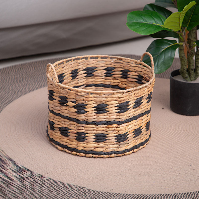 Woven Storage Basket with Handles