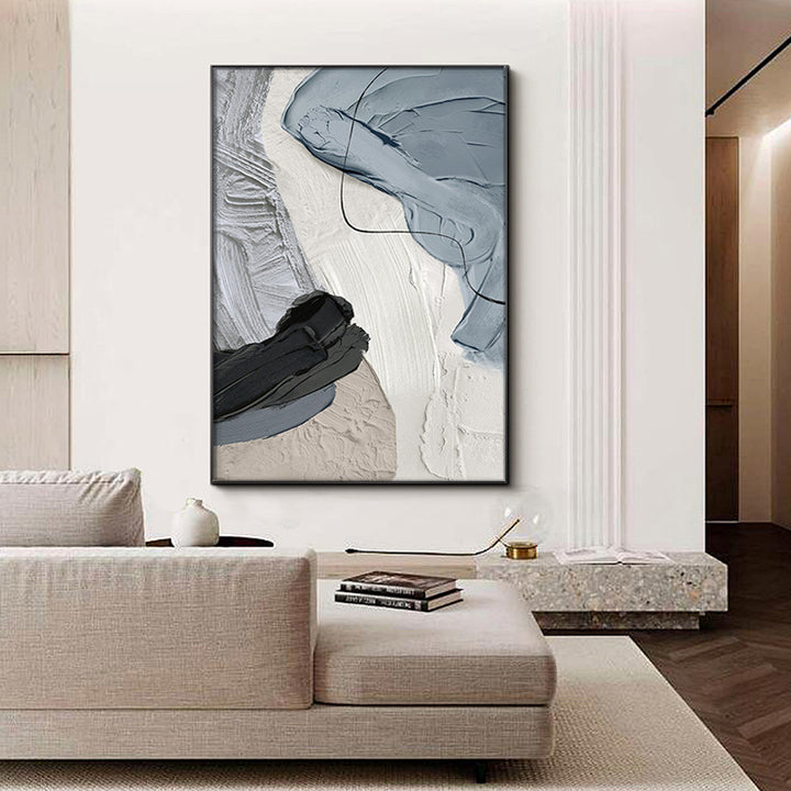 Abstract Textured Canvas Artwork