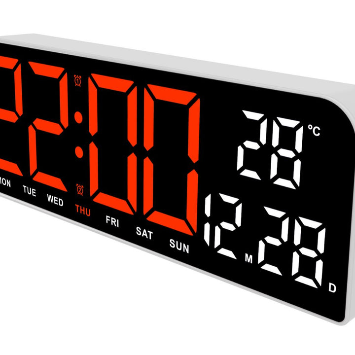 Digital Multifunctional Alarm Clock with Temperature Display