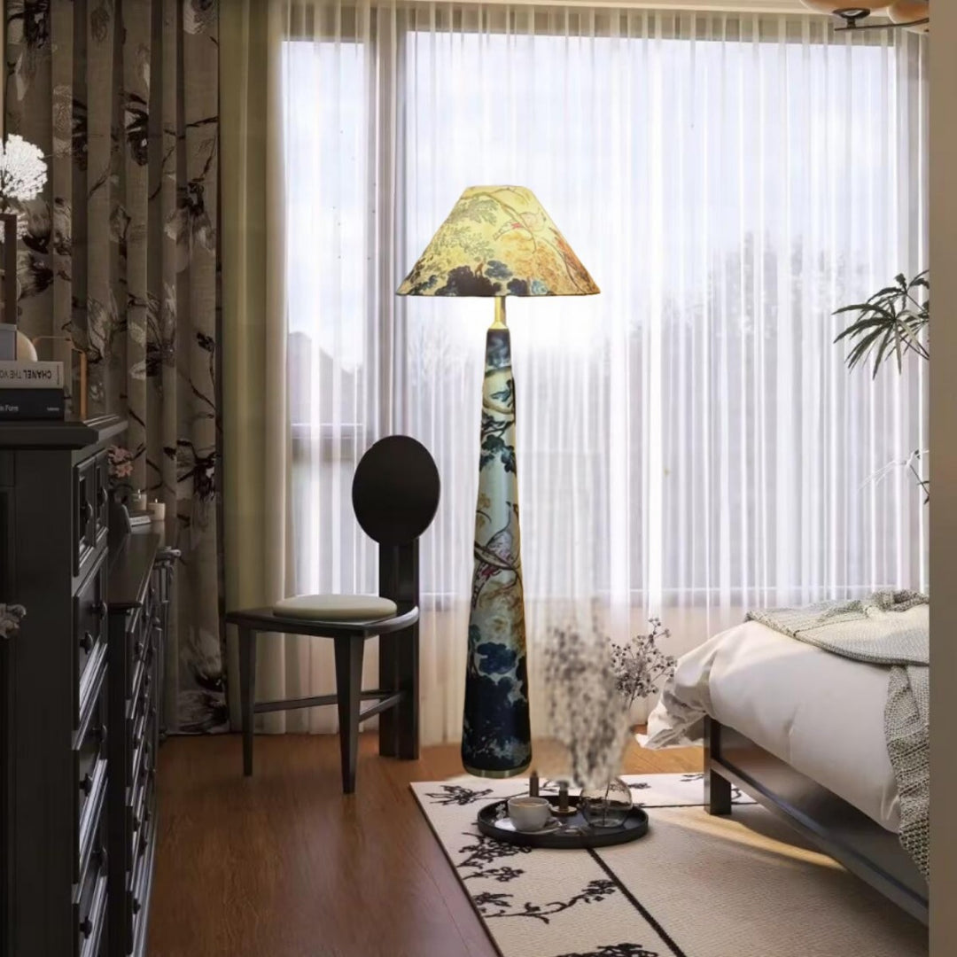 Artistic Cone Base Lamp