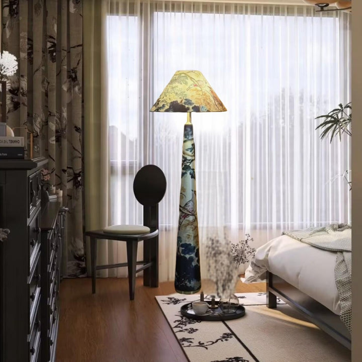 Artistic Cone Base Lamp