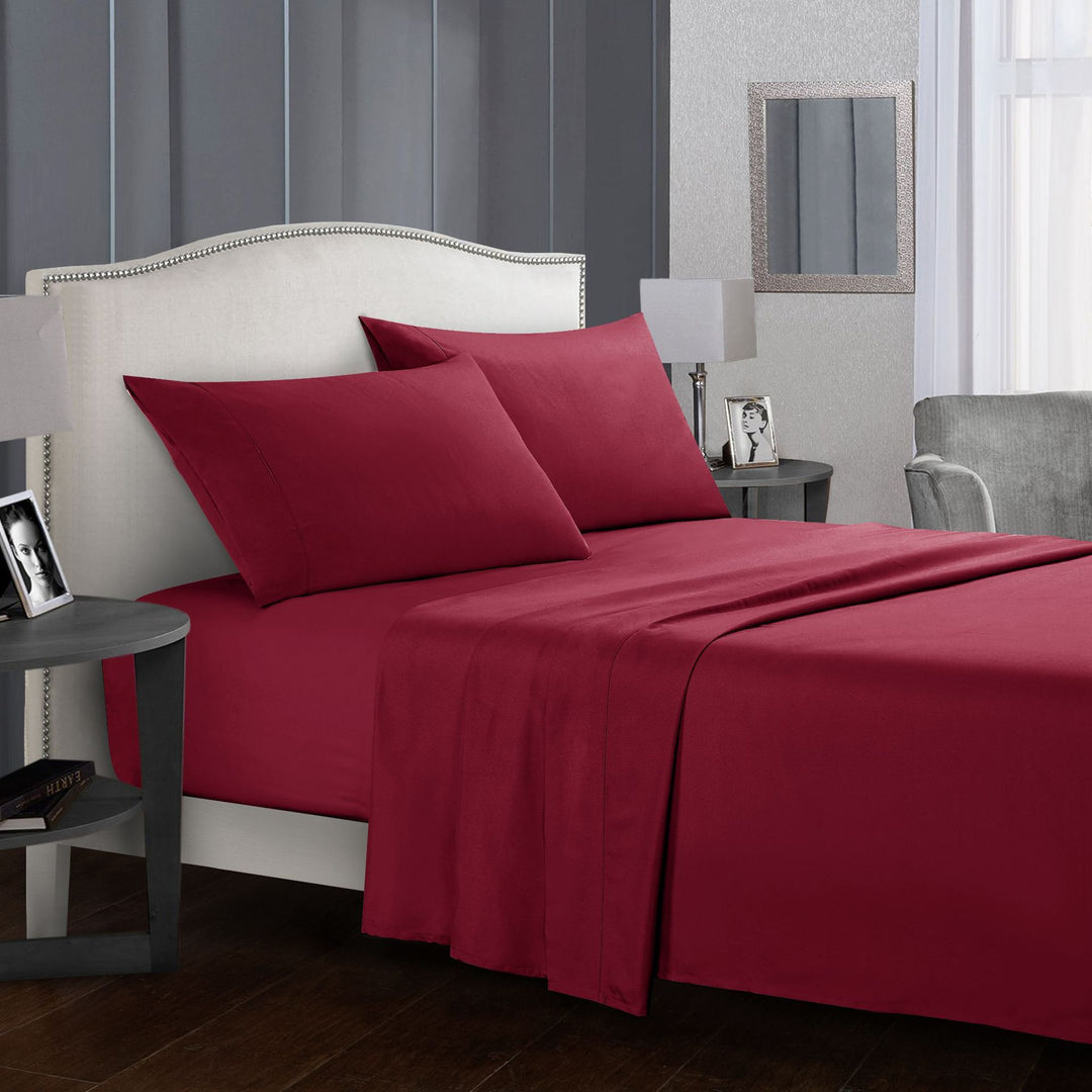 Decorative Luxury Microfiber Bed Sheet Set Avarnia