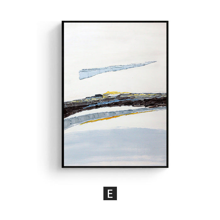 Abstract Landscape Framed Wall Art 1790073404