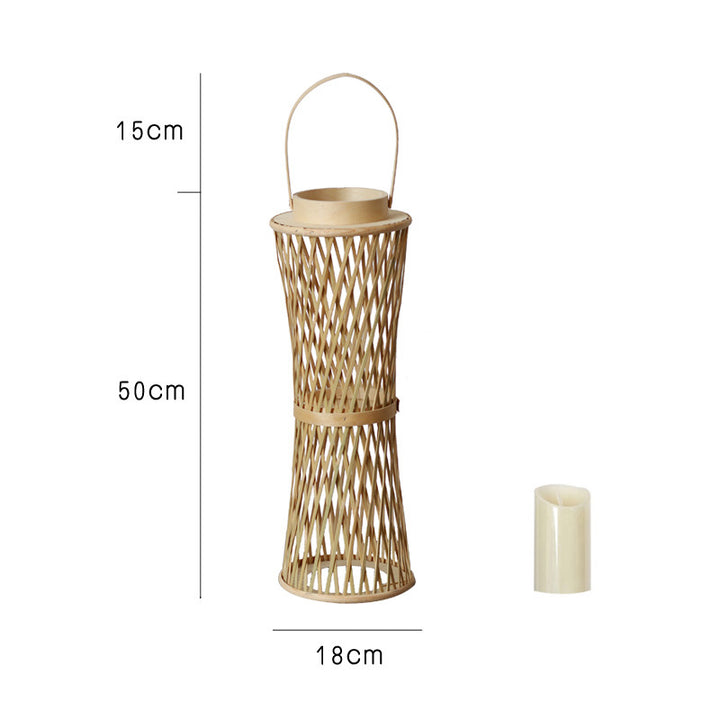 Elegant Lantern made of Rattan
