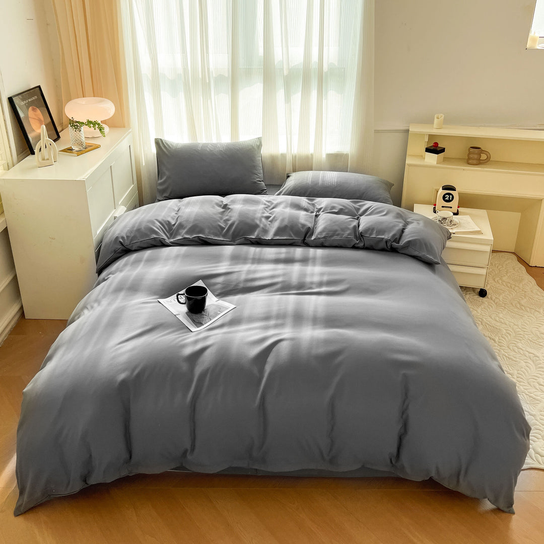 Lightweight Breathable Cotton Duvet Cover Set