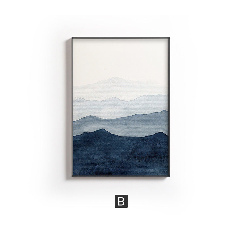 Artistic Watercolor Landscape Wall Art